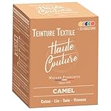 Haute Couture - Teinture Textile Camel - 350g Tout-en-un - Prêt à l'emploi pour Vêtements ...