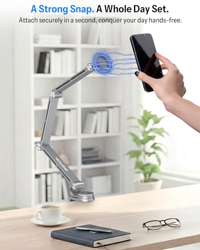 Support de tablette réglable OMOTON en aluminium pour lit et bureau - 2