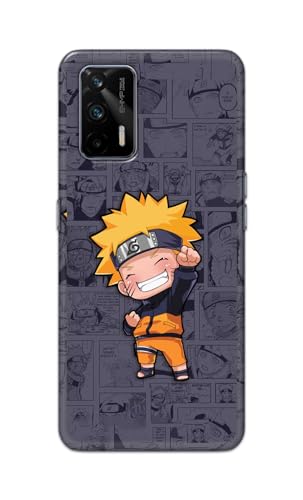 Image of PRINTFIDAA Plastic Printed Hard Back Cover Case For Realme Gt 5G | Realme X7 Max 5G | Realme Gt Neo | Gt Neo Flash Back Cover (Famous Anime Cartoon Character) -112