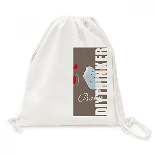 Sac à dos en toile bleu cordon de serrage pour éviter les fermetures cassées