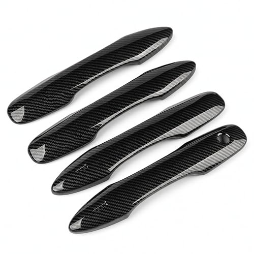 CNImpetus Car Door Handle Cover Protector Compatible for Toyota 2018-2020 2021 2022 2023 2024 2025 2026 Camry 2019-2026 Corolla 2019-2022 Avalon 2016-2026 Prius 2020-2024 Venza Accessories (Carbon)
