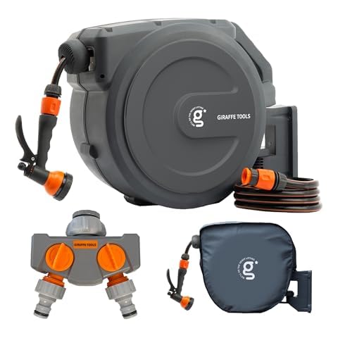 Giraffe Tools 35m Retractable Hose Reel Kit Cover