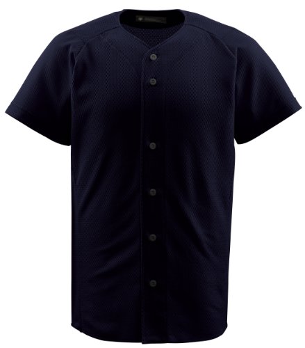 DESCENTE ジュニアフルオープンシャツ JDB1010 ブラック 140