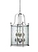 Z-Lite 191-8 8-Light Pendant, Clear