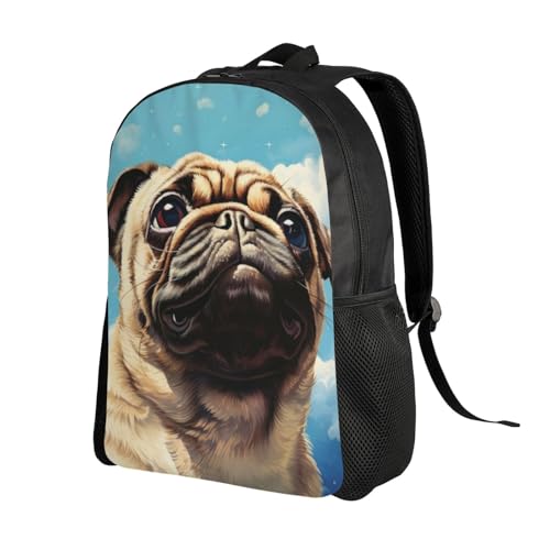 Commuter Stylish High Capacity Art Backpack Large Multipurpose Bag Double Zipper Backpack Unisex 16 Inch2