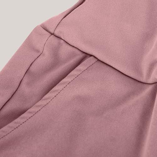 Wide Leg Pants for Women Loose Yoga Pants Stretch Straight Leg Leisure Pant High Waisted Athletic Gy