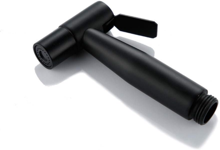 Thermostatic ChromeDouche Set- Black Spray Gun 304 Stainless SteelSprayer Toilet Flushing Body Cleaner Wall Mounted