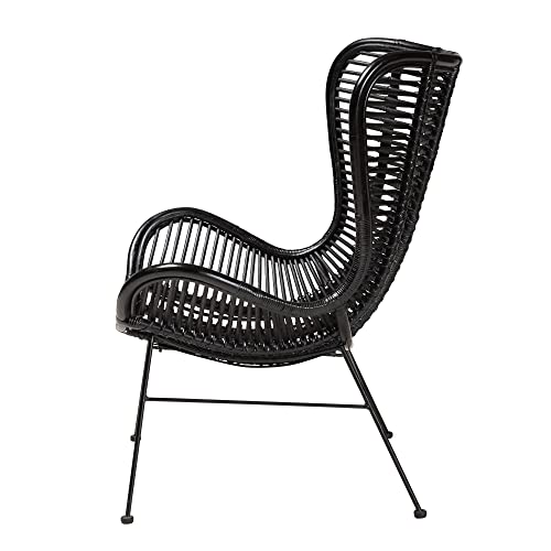 Sillón Plegable Natural Negro miniatura 5