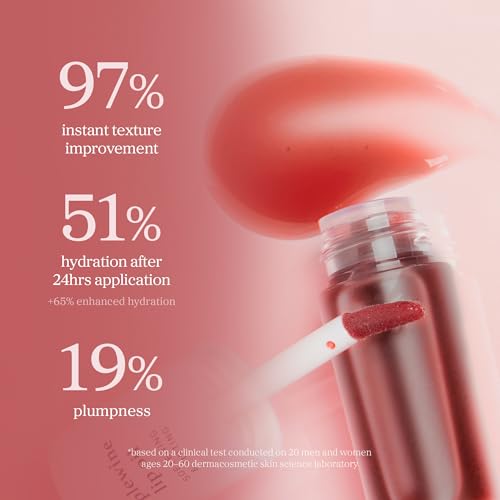 Image of NOONI Korean Lip Oil - Applewine | Long-Lasting, Moisturizing, Plumping, Revitalizing for Dry Lips, Waterproof, No Peel Off, Hydrating Lip Stain, Stocking Stuffers, Gifts For Women, 0.12 FL Oz