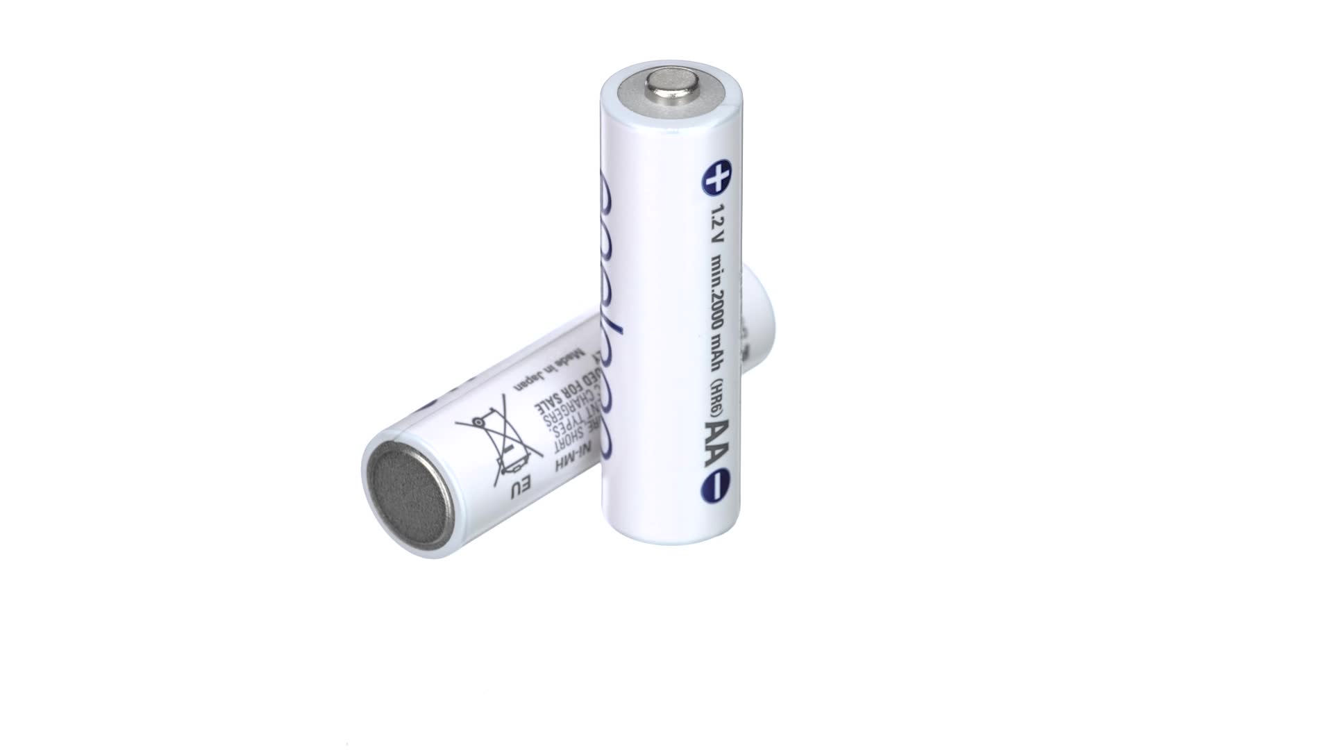 Batterie Ricaricabili Eneloop AAA - 2 Pezzi 800mAh, Fino A 2000 Ricariche - Foto 3