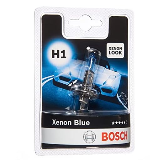 Bosch H1 Xenon Blue Lámpara para faros, 12 V 55 W P14, 5s, Lámpara x1