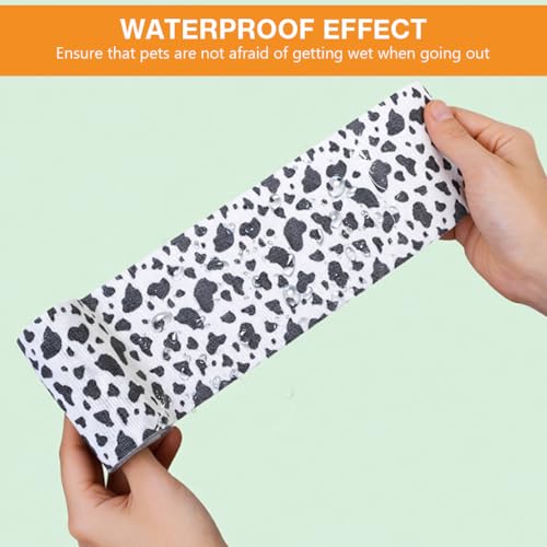Image of Qpets Waterproof Self-Adhesive Pet Bandage, 6 Rolls Lick-Proof 10x5cm | Non-Woven Stretchy Material, Wound Protection, Keeps Wounds Clean & Dry, Gentle on Fur, Easy to Apply & Remove