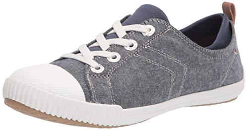 Dr. Scholl s Shoes Women s Jam Session Sneaker, Oxide Blue Chambray, 8