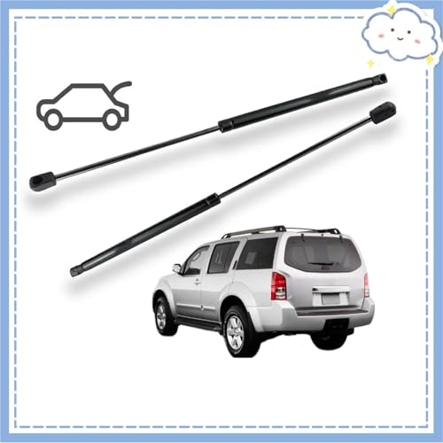 Ressorts à gaz de coffre Nissan Pathfinder R51 vérin de hayon à amortissement fluide - 4