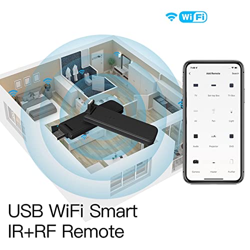 Télécommande WiFi Tuya Smart IR pour remplacer toutes les télécommandes TV - 5
