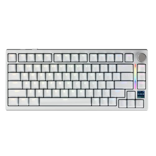Image of GamaKay TK75 TMR Rapid Trigger Keyboard with TFT Screen 8K Polling Rate | Tri-Mode BT /2.4GHz /USB-C, Silent TMR Magnetic Switches Gaming Keyboard
