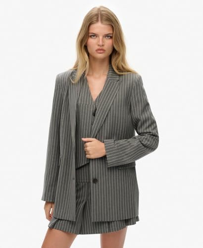 Blazer femme Superdry Pinstripe - vue 7