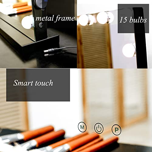 Espejo de maquillaje con luces para iluminar tu tocador y vestidor 3