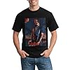 Viplili Johnny Actor Depp T-Shirt Stars Graphic Tees Shirt Print Crewneck Tops Short Sleeve T-Shirt for Men, Women, 8 Sizes Black #1