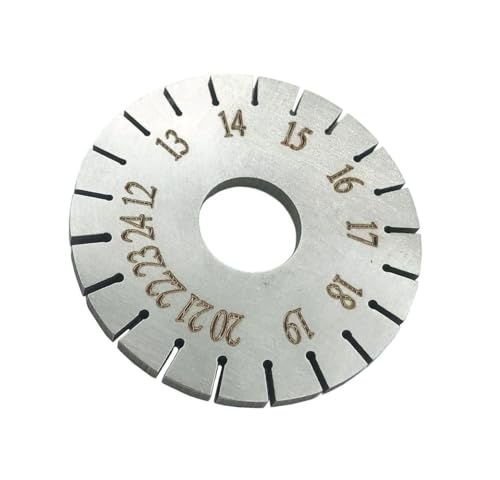TUOREN Piano String Gauge Ruler Metal Tuning Tool