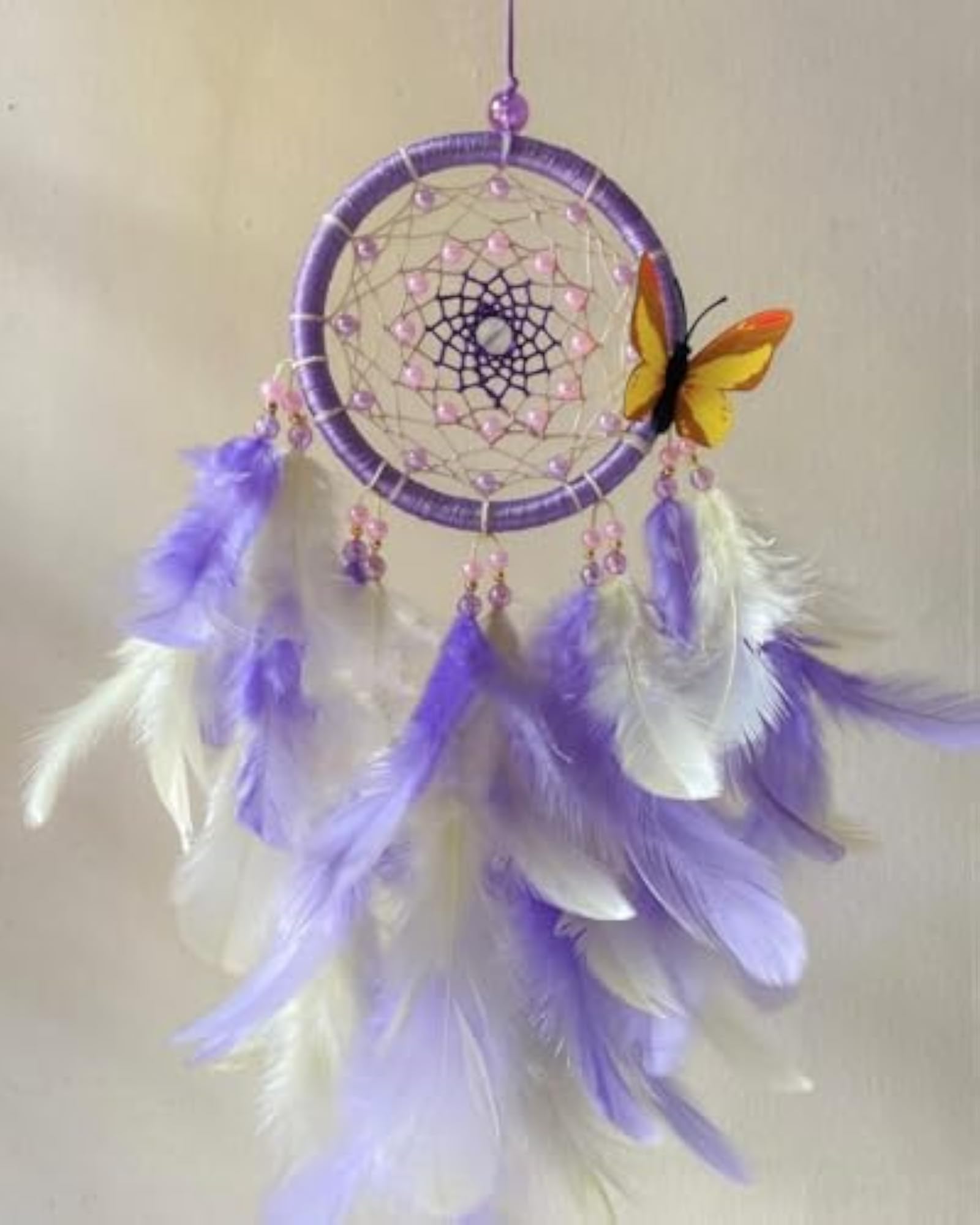 4INCH Purple Dream Catcher for Home Decor