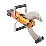 hydraulische kabelschere akku [Aufgewerteter Zangenkopf]: Der Zangenkopf ist aus legiertem Stahl gefertigt. Es ist nicht leicht zu brechen, da es hart ist und eine hohe Stabilität aufweist. Das Gewinde löst sich nicht so leicht und verformt sich nicht, wenn Sie es anziehen.