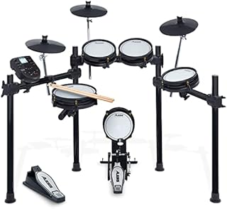 Alesis Drums Surge Mesh SE Kit - Electric Drum Set with USB MIDI Connectivity, Quiet Mesh Heads, Drum Module, Solid Rack, 40 Kits and 385 Sounds
