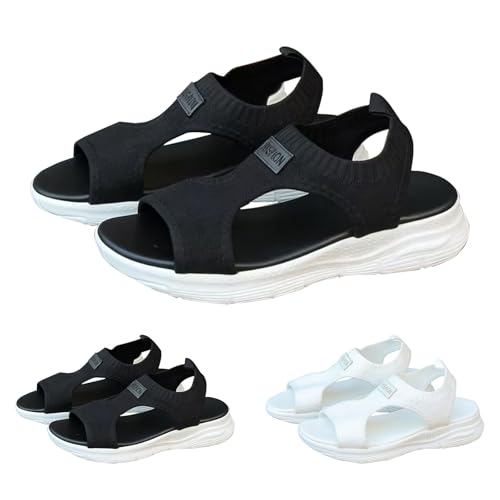 Sandale compensée confortable pour vos vacances de style bohême