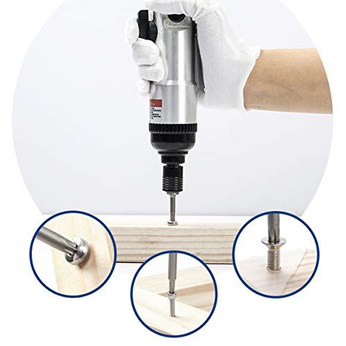 10Pcs 2.5"/65Mm T20 Torx Head Screwdriver Bit Set, 1/4 Inch Hex Shank With Quick Release Slot,S2 Steel Magnetic Security Tamper Proof Star 6 Point Screw Driver Kit Tools #TOP2