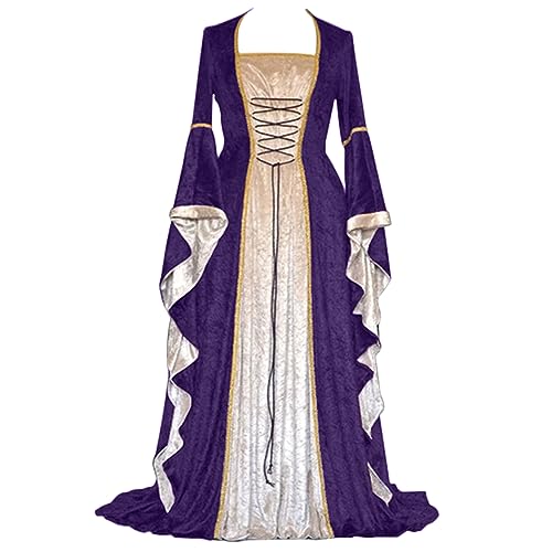 Robe vintage médiévale femme pour soirée gothique et Renaissance