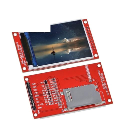 2.0 inch TFT Display Drive IC ST7789V 240x320 Dot-Matrix Interface for Arduio Full Color LCD Display Module with SD Card