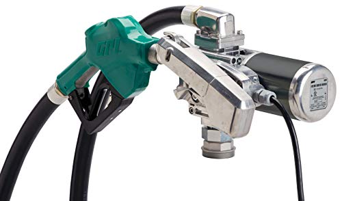 G20 - Gpi Fuel Transfer Pump 12 Volt - Automatic Nozzle, 20 Gpm 12V Fuel Transfer Pump, 14' Hose, Adjustable Suction Pipe (162000-03) #TOP1