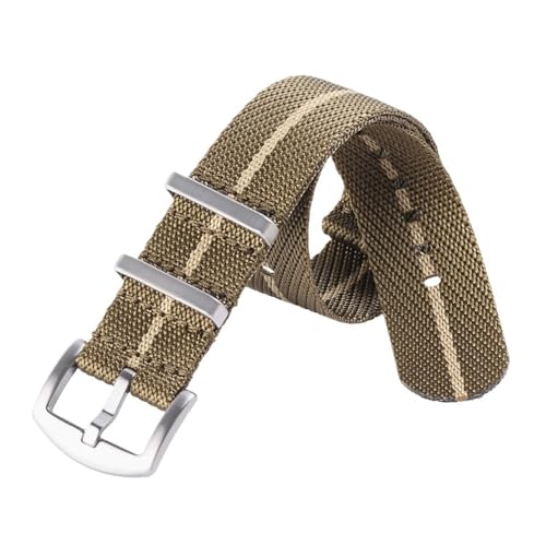 \tgiCXgbv IK V[}X^[ 20/22mm ɓK ZCR[ɓK TXɓK MNV[EHb`ohɓK(B-Green-Beige,22mm)