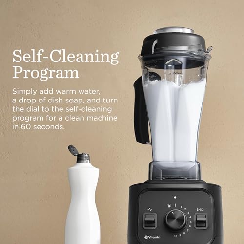 Vitamix VX1 Professional-Grade Blender, 64 oz. Container, Black | Kitchen Appliance for Smoothies, Soups and More, Pulse, Variable Speed, Self-Cleaning Program - image 8