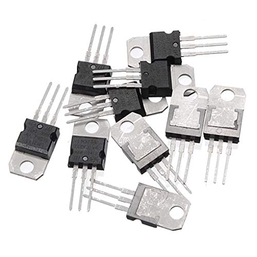 10 pcs LM317T Adjustable LDO Voltage Regulator 1.2-37V, 1.5A, TO-220#1696