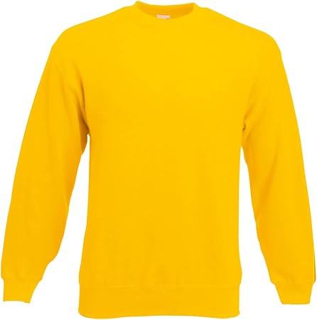 Fruit of the Loom 62-202-0, Maglia di Tuta Uomo, Girasole, L : Amazon.it:  Abbigliamento