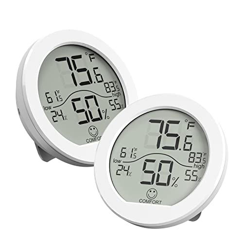Image of Indoor Digital Hygrometer Thermometer for Room Temperature Humidity Meter