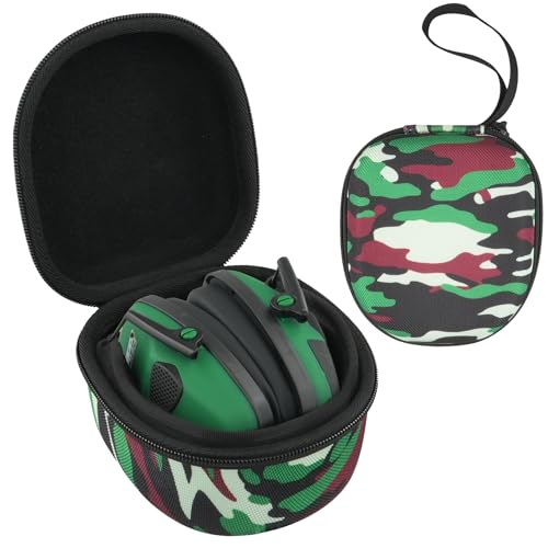 co2CREA Hard Case For Walkers Razor Slim/Howard Leight/Prohear, Camo