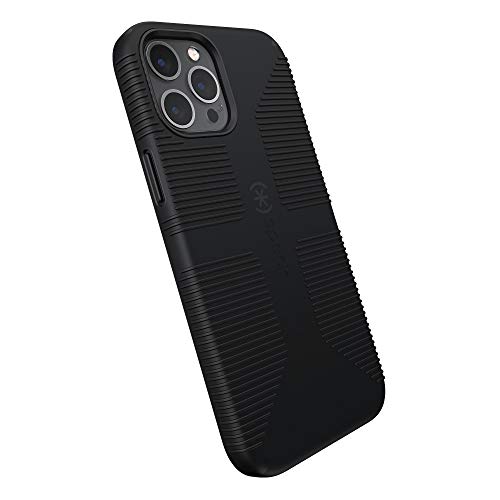 Coque iPhone 12 Pro Max antichoc Speck CandyShell Pro Grip housse noire
