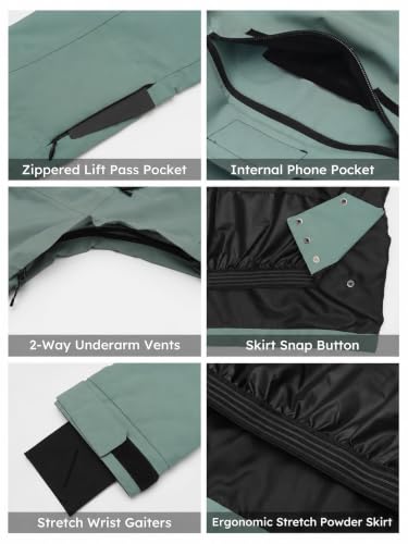 bump outdoor 121WI9001 Snowboard Jacket