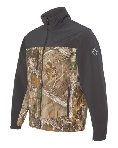 DRI Duck Men's Motion Realtree Xtram Camo Softshell Jacket Big and Tall Camouflage XX-Large Tall