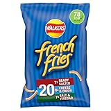 Walkers French Fries Flavour Crispy Potato Snacks 20 x 18g