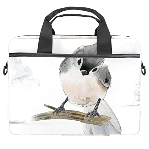 Sac à bandoulière pour ordinateur 13 à 14,5 pouces étui PC aquarelle multicolore