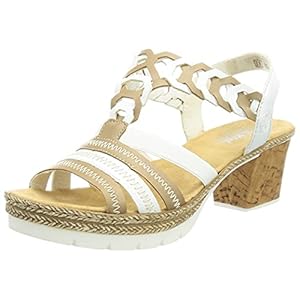 Rieker voorjaar/zomer. V2975 dames gesloten sandalen