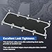LS Gen 3 Valley Pan Cover Plate Low Profile with Gasket and Seals Compatible with LSX LS1 LM7 LR4 LQ4 LS6 L59 LQ9 LM4 L33 (Black)