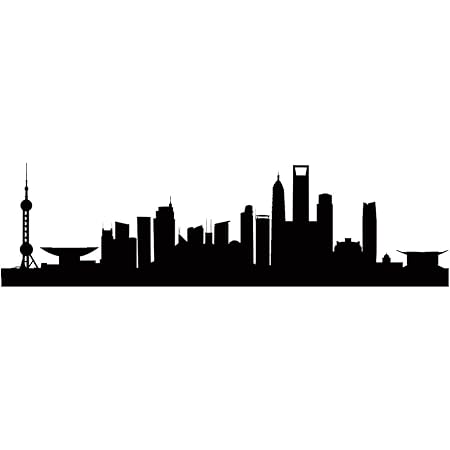 Wall Sticker Singapore Skyline Large 140 Cm X 44 Cm Duvar Tattoo 23 Colors Available Amazon De Kuche Haushalt