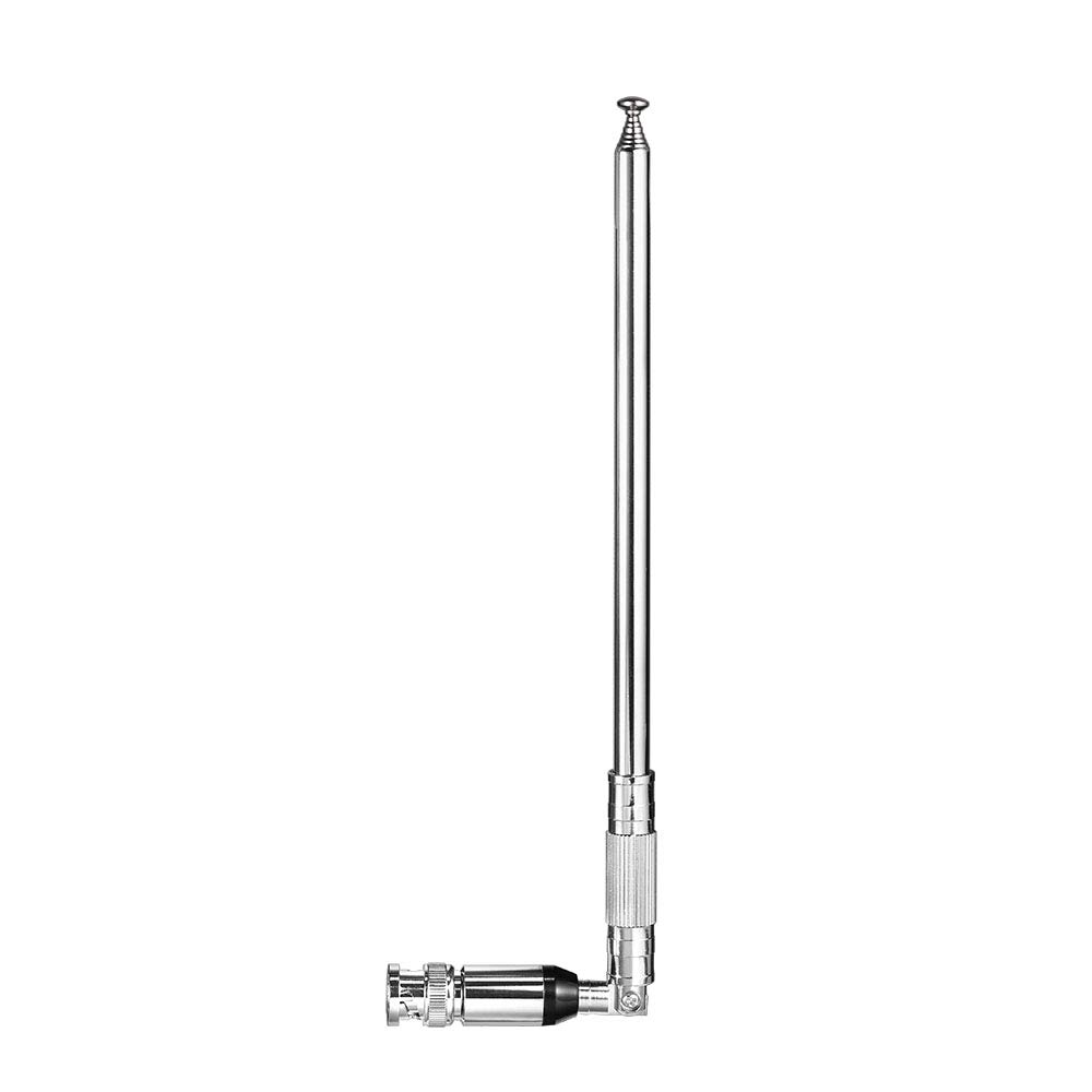 Bingfu Antenne Scanner Radio 20-460MHz 470-1300MHz Télescopique Mâle BNC 8-Section Compatible avec Uniden Bearcat Whistler Scanner Radio Police CB VHF UHF Radioamateurs