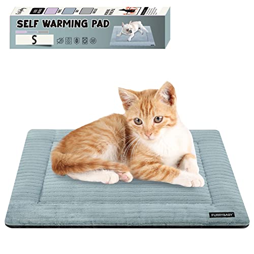Furrybaby Dog Crate Mat, Kennel Pad Cat Self Heating Pads With Removable Cover, Non Electric And Anti Slip Protection, Self Warming Bed For Indoor Puppy Kitty Dogs Cats #TOP21