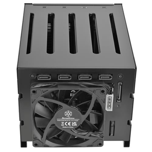 Image of Silverstone Techology FS304-V Three (3) 5.25 inch Bay to Four (4) 3.5 inch SAS 12G / SATA 6G Trayless Hot-swap Cage, SST-FS304B-V