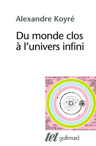 Télécharger Du monde clos à l'univers infini PDF Ebook En Ligne